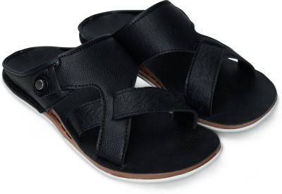 Stepsoft Men Sandals(Black , 6)