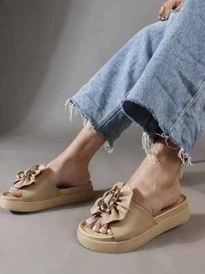 Roadster Women Heels(Beige , 6)