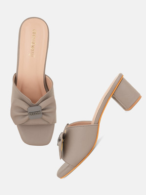 Dressberry Women Heels(Grey , 6)
