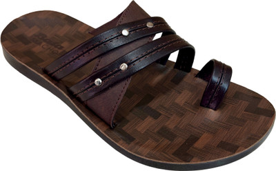 Bata Men Sandals(Brown , 8)