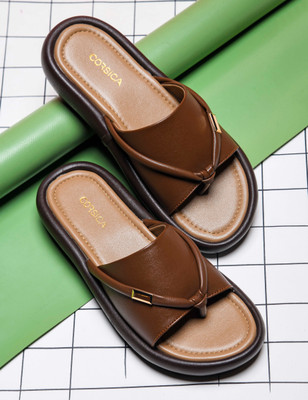 CORSICA Women Flats(Brown , 6)