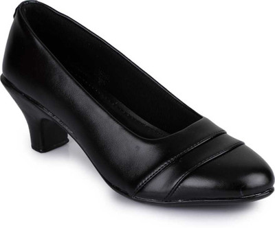 Walkfree Women Heels(Black , 4)