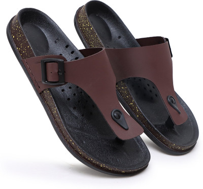 Velsox Men Flats(Brown , 8)