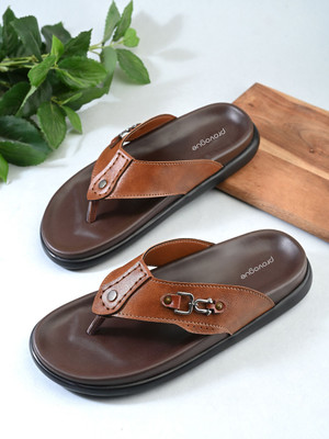 PROVOGUE Men Sandals(Tan , 10)