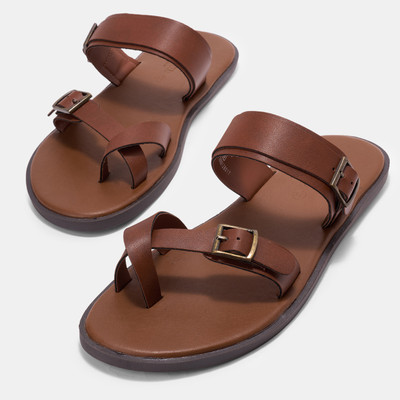 Byford by Pantaloons Men Sandals(Brown , 7)