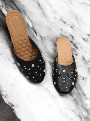 ABEESHA Women Flats(Black , 7)