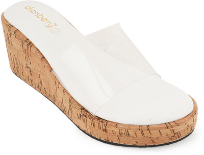 Dressberry Women Heels(White , 4)