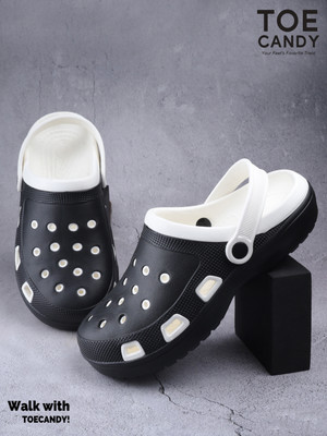 TOE CANDY Men Clogs(Multicolor , 7)