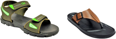 Classica Men Sandals(Multicolor , 10)