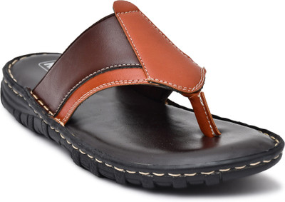 MKS Men Sandals(Brown, Black , 10)