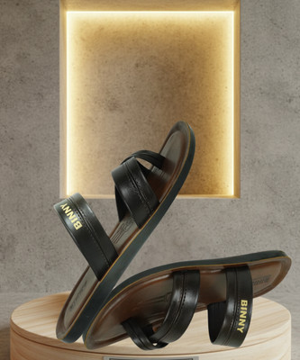 Binny Men Sandals(Brown , 8)