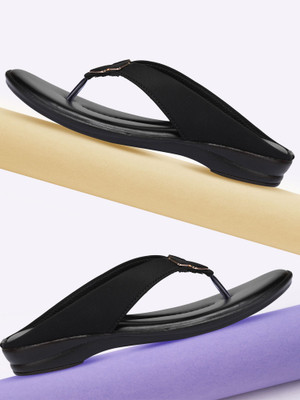 Bootco Women Wedges(Black , 8)