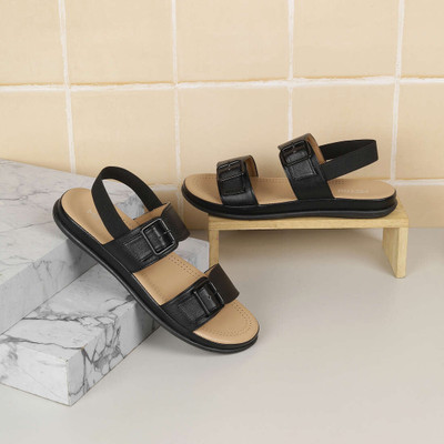 METRO Women Casual(Black , 4)