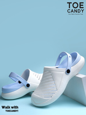 TOE CANDY Men Clogs(Multicolor , 6)