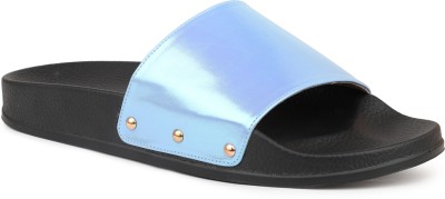 Inc.5 Women Slides(Blue , 5)