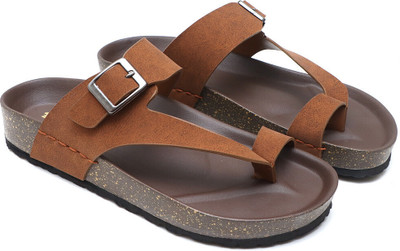 KANASA Men Sandals(Tan , 11)