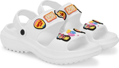 BIRDE Stylish Comfortable Lightweight Regular Wear Clogs For Men Clogs(White , 6)