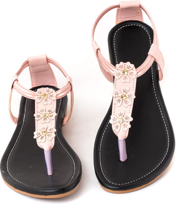 CITAALI Women Flats(Pink , 7)