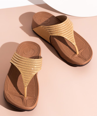 Inc.5 Women Wedges(Beige , 3)