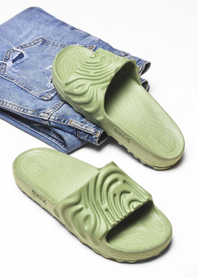 BERSACHE Men Clogs(Green , 8)