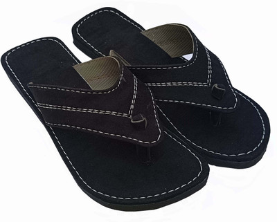 RA-Rock Men Flats(Black , 9)