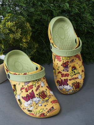 LIBERTY LPMXT-810 Men Clogs(Orange , 8)