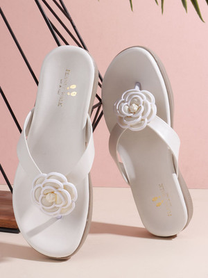 PLANET WALK Lightweight comfort extra-soft with trendy, premium stylish design Women Heels(White , 3)