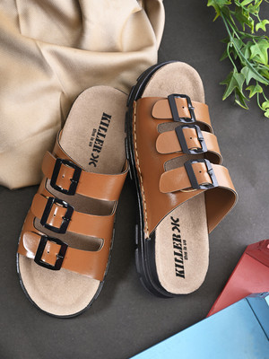 KILLER Men Sandals(Tan , 10)