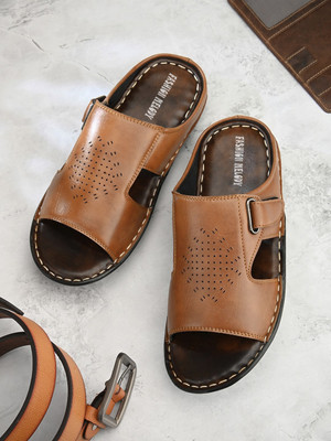 Fashion Melody Men Casual(Tan, Brown , 9)