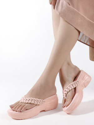 Colo Women Heels(Pink , 8)