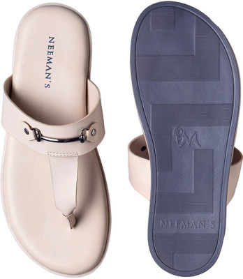 Neemans Men Sandals(Beige , 6)