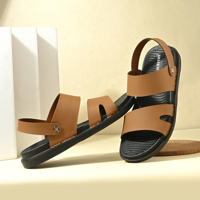 KILLER Men Sandals(Tan , 10)