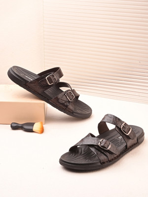 G WALK Men Casual(Brown , 6)