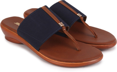 Bata Women Flats(Blue , 4)