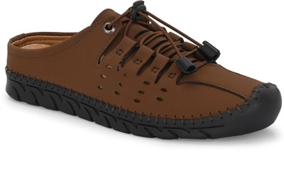 BUCIK BCK1091 Lightweight Comfort Extra Soft Summer Trendy Premium Stylish Party Men Sandals(Brown , 7)