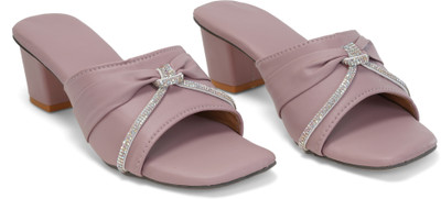 Paduki Women Heels(Purple , 9)