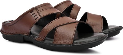 obuca Men Sandals(Brown , 10)