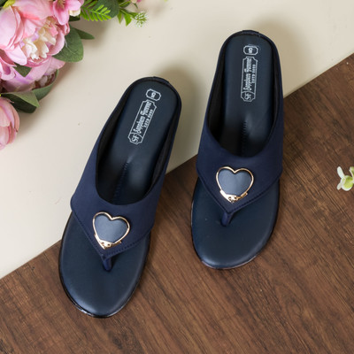 Sapphero Forever Women Wedges(Blue , 7)