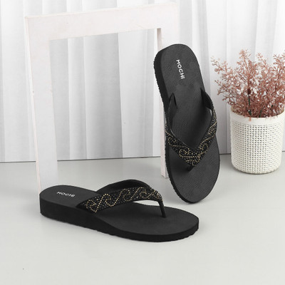 MOCHI Women Flats(Black , 7)