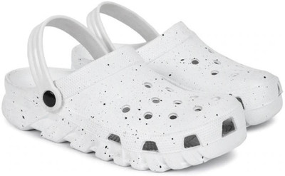 ATHLOES Men Clogs(Black , 7)