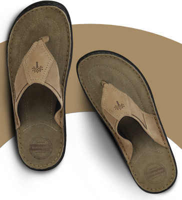 WOODLAND Men Flats(Khaki , 8)
