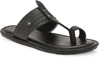 ANOUK Perfect Soft Lightweight Toe Loop Men Sandals(Black , 7)