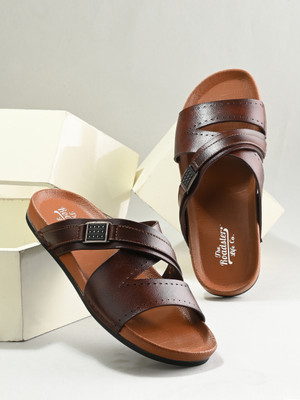 Roadster Men Sandals(Tan , 11)