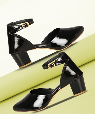 Smart & Sleek Women Black Heels
