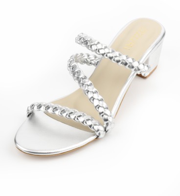 OZURI Women Silver Heels