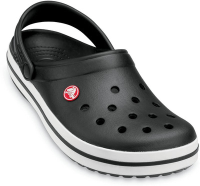 CROCS Crocband Men Clogs(Black , 6 UK/India)