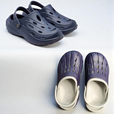 Monrav Men Clogs(Navy, Navy , 6)