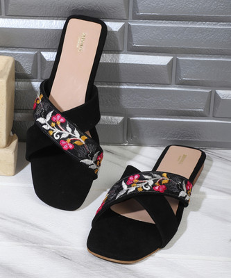 ANOUK Women Flats(Black , 6)