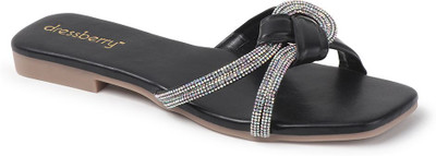 ANOUK Women Flats(Black , 6)