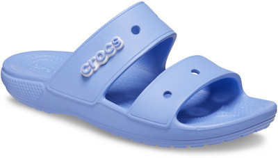 CROCS Classic Men Clogs(Blue , 8)